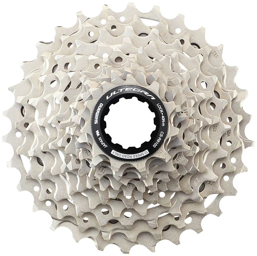 パーツ Shimano CS-R8100 12s 11-34 SHIMANO CASSETTE SPROCKET CS-R8100 ULTEGRA 12-SPEED 11-34 – Allied