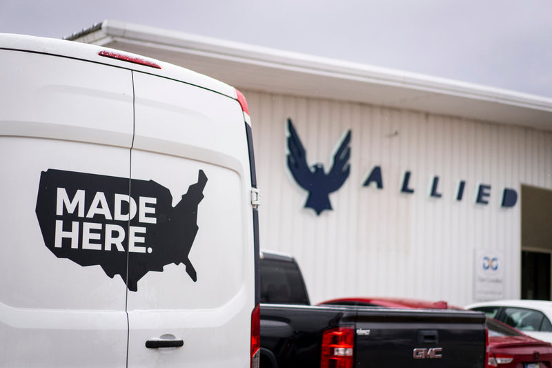Ben Delaney gets a behind the scenes  look at how Allied bikes are made.
