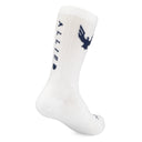 ALLIED X SockGuy SGX White Race Day Socks
