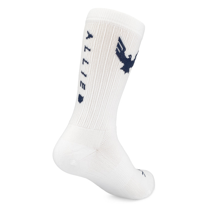 ALLIED X SockGuy SGX White Race Day Socks