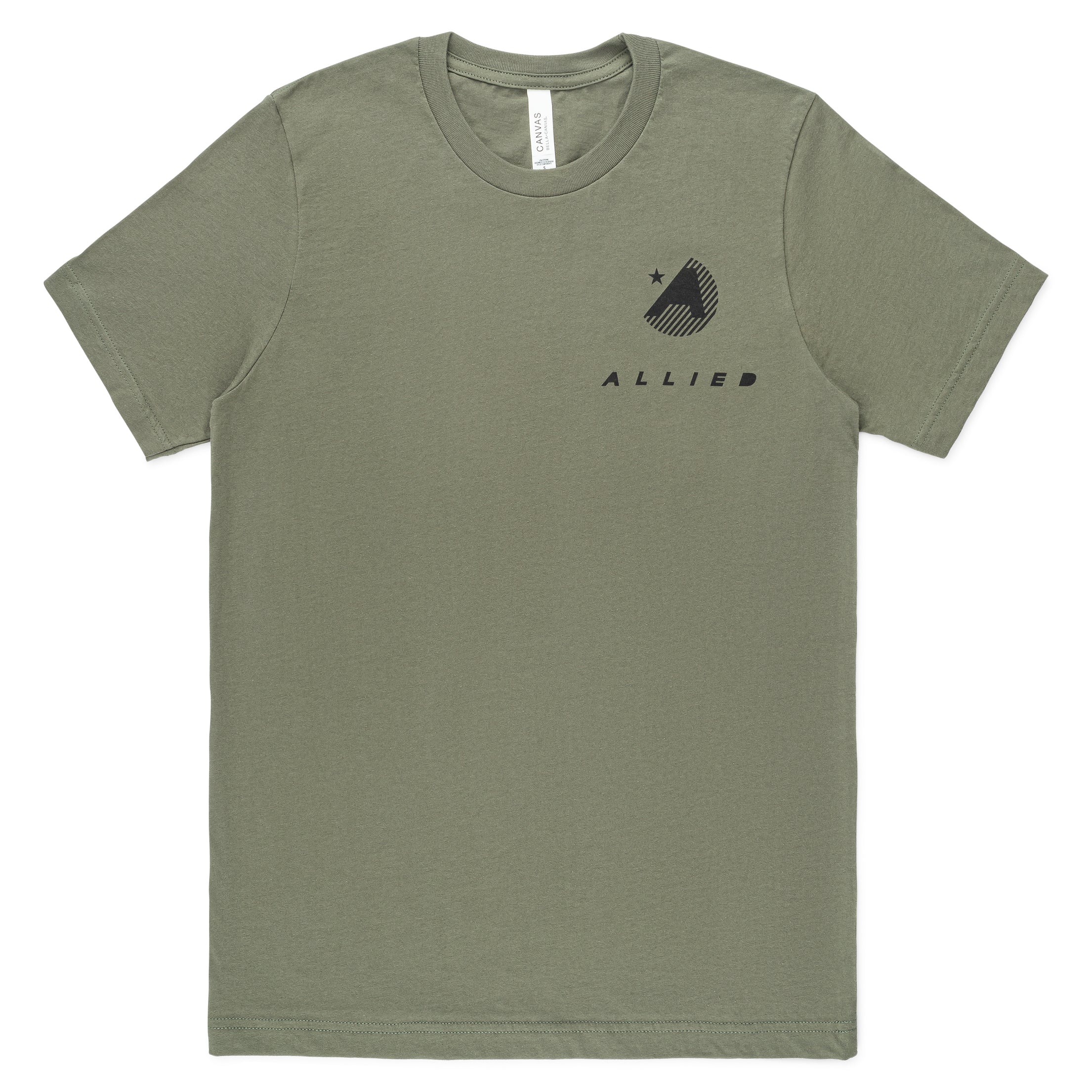 ALLIED Circle Badge Green T-Shirt