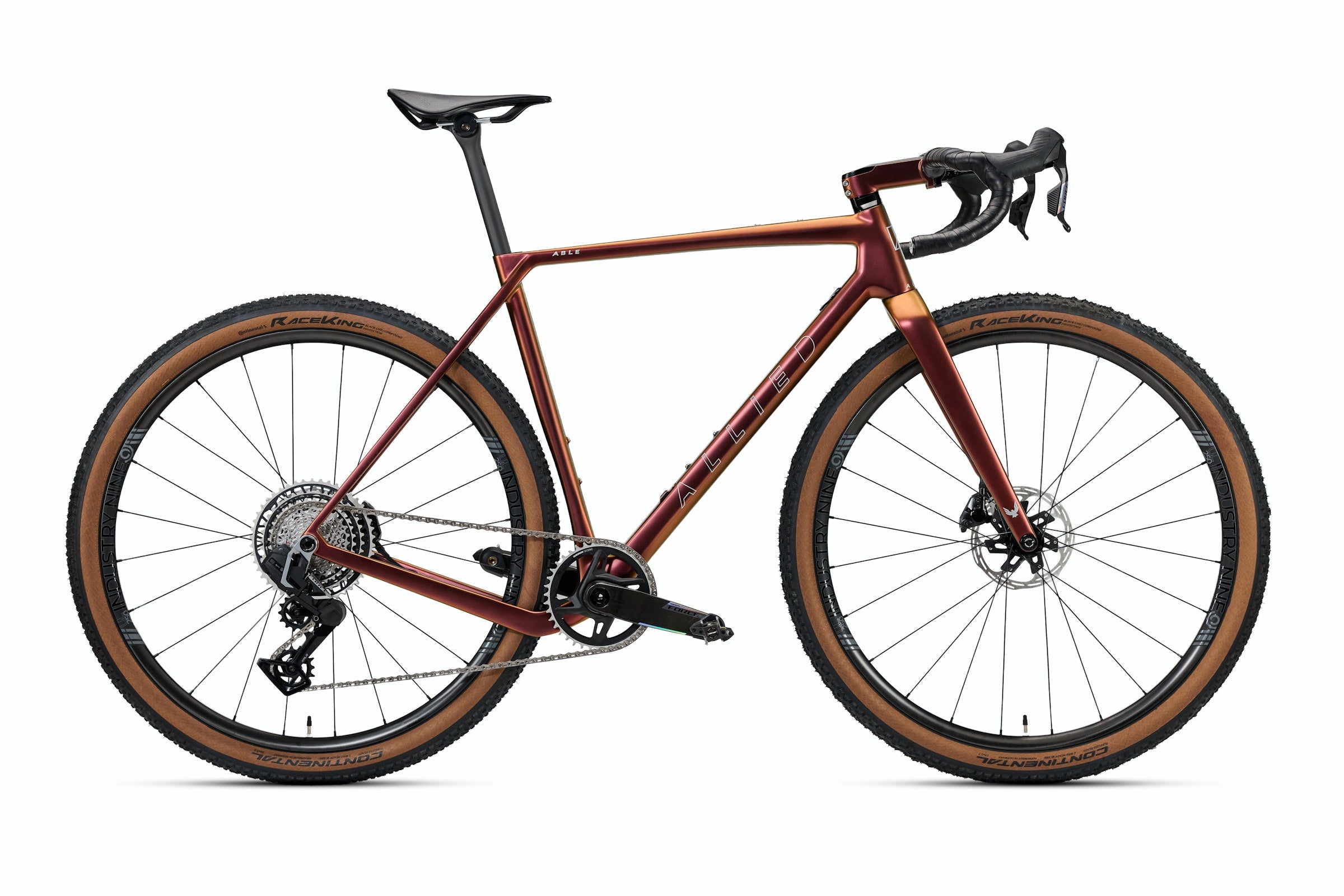 ABLE - SRAM Force XPLR AXS E1 Gravel Race Bike | Allied Cycle Works