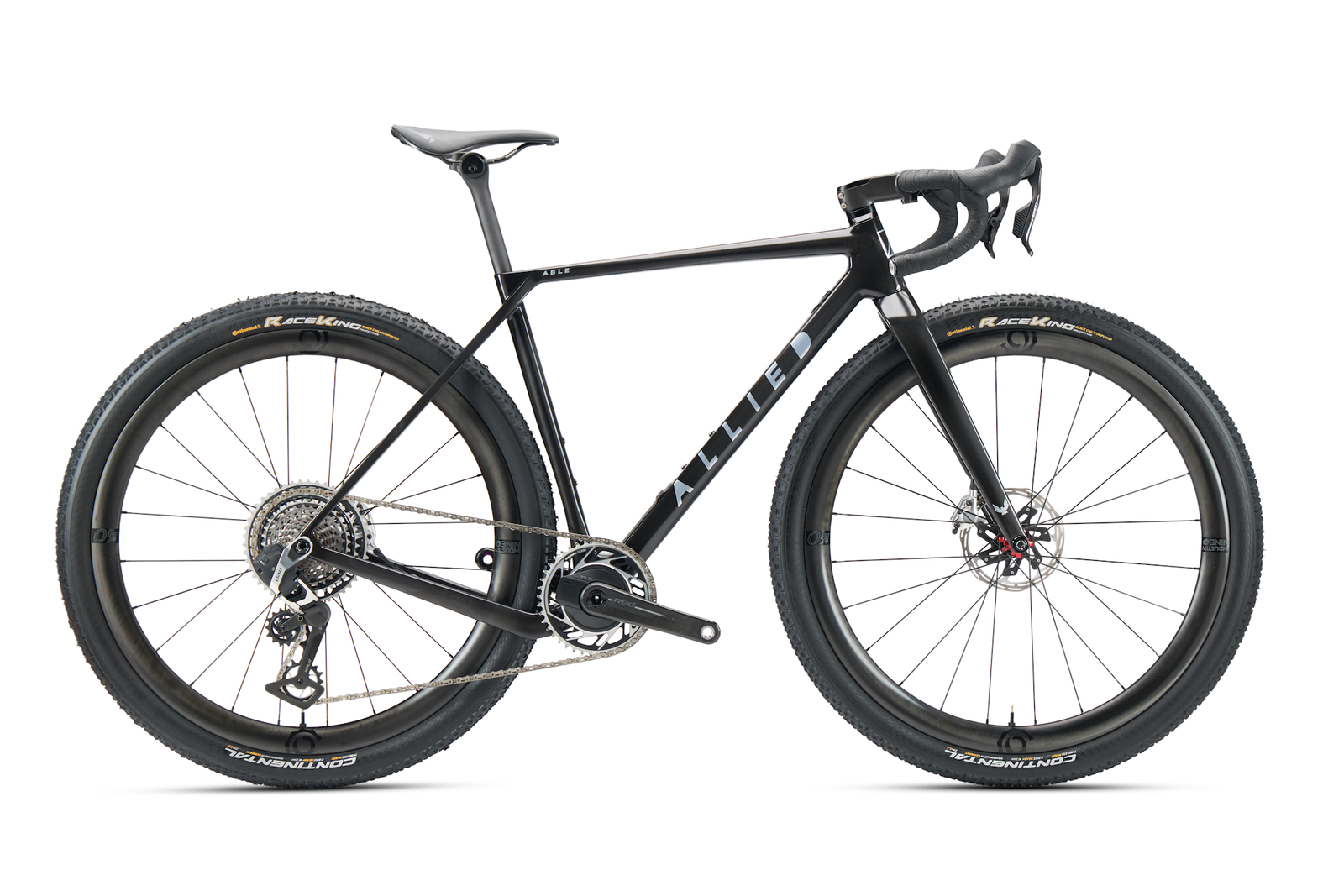 ABLE SRAM RED XPLR AXS - Raw Carbon/Silver