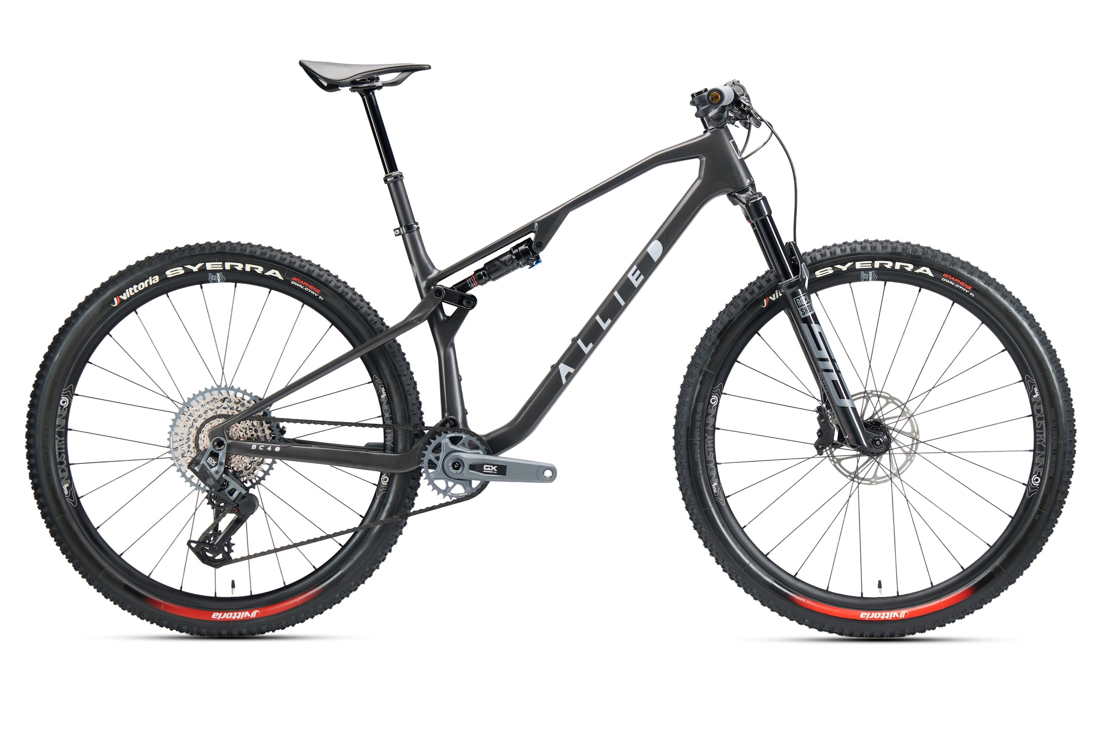 BC40 SRAM GX Eagle - Satin Carbon/Silver