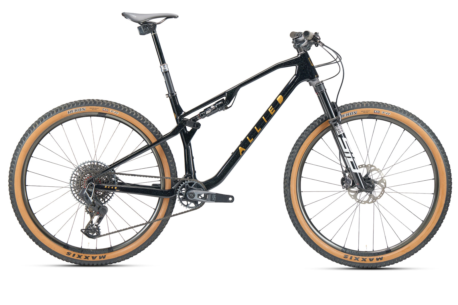 BC40 SRAM X0 Eagle - Black/Rainbow Sparkle