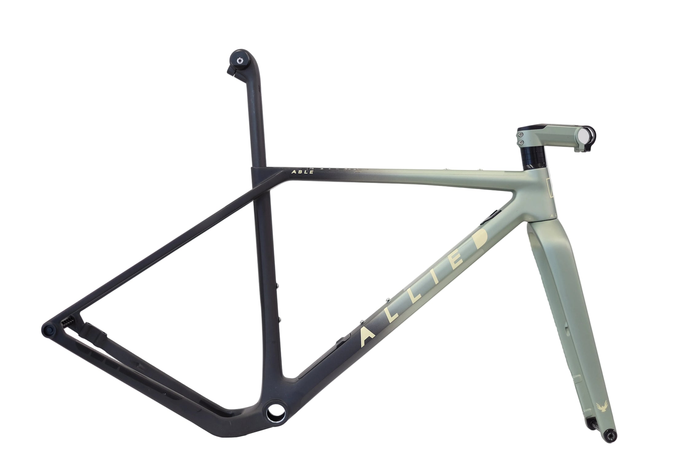 ABLE Frameset 52cm - Custom Sage to Black Fade
