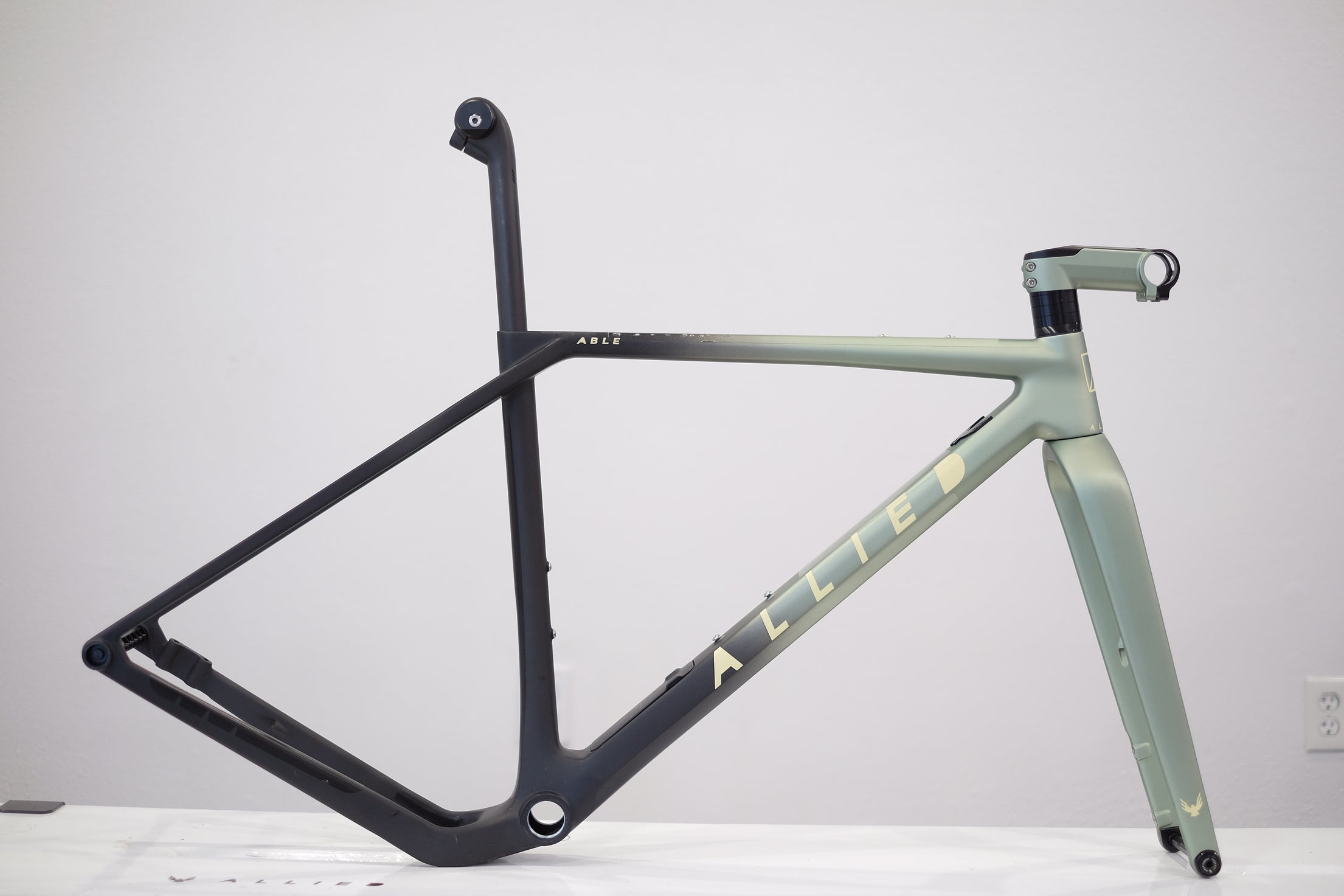 ABLE Frameset 52cm - Custom Sage to Black Fade