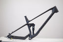 FITZ Frameset XL - Raw Carbon/Black Logos
