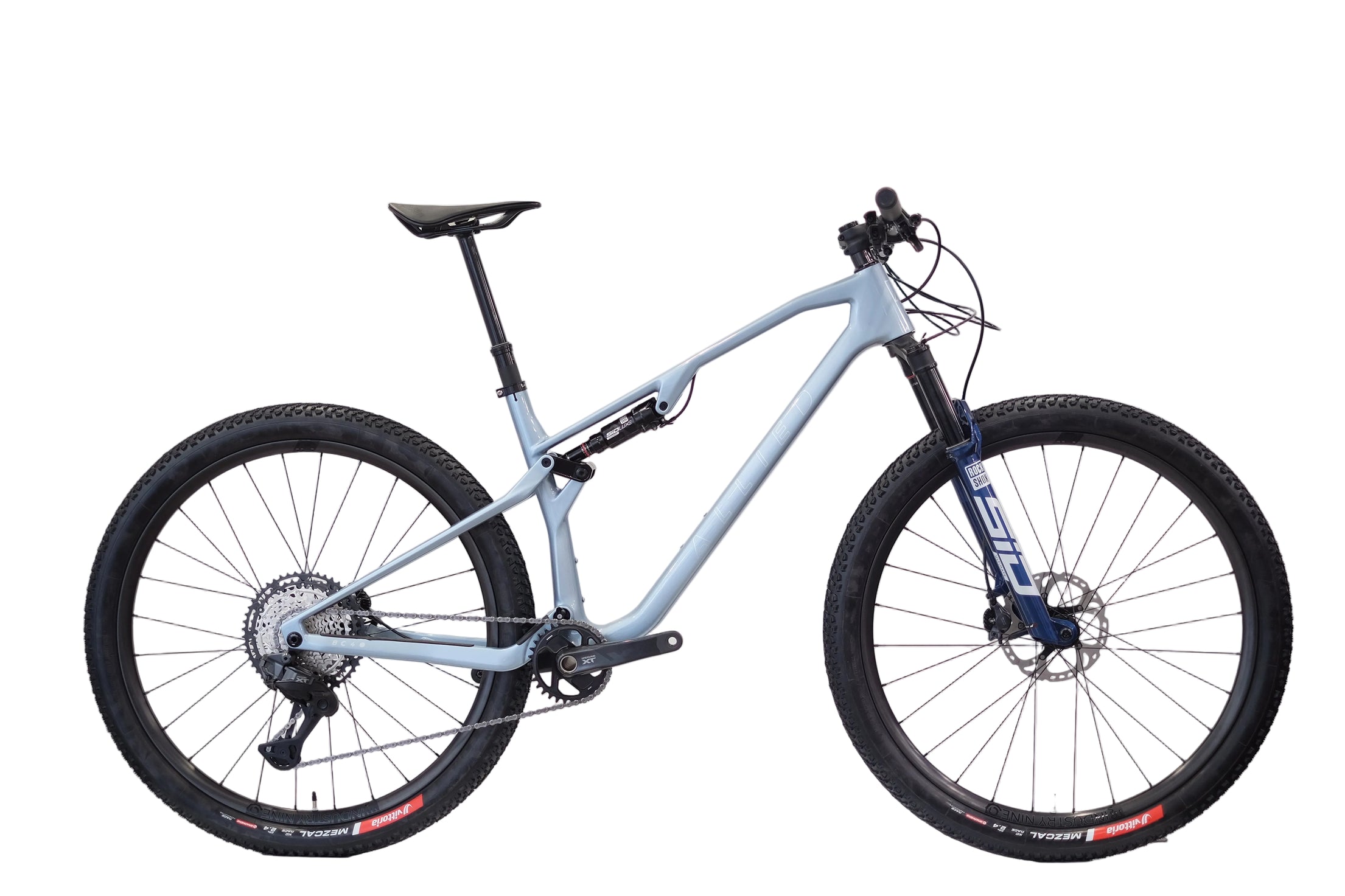 Large BC40 (USA Frame) XT Di2 - Fountain Blue