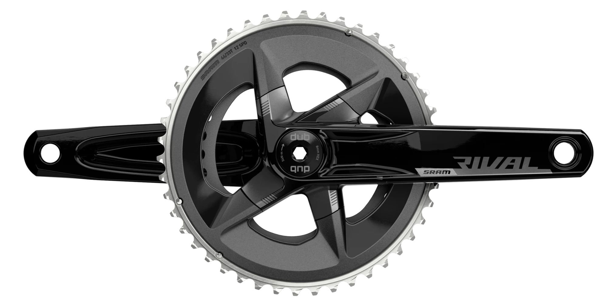 SRAM RIVAL D1 CRANKSET DUB 46X33T