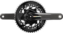 SRAM Force Crankset D2 DUB - Unicorn Grey w/Laser Foil