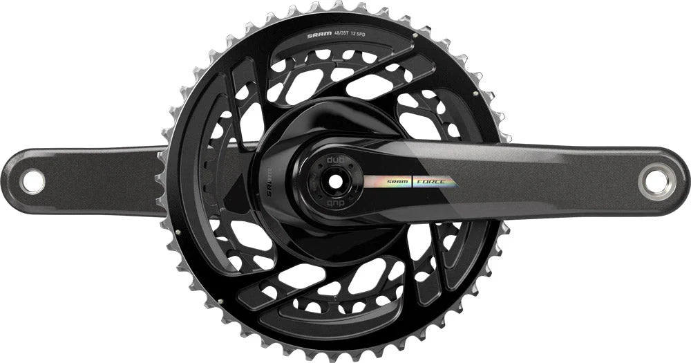SRAM Force Crankset D2 DUB - Unicorn Grey w/Laser Foil