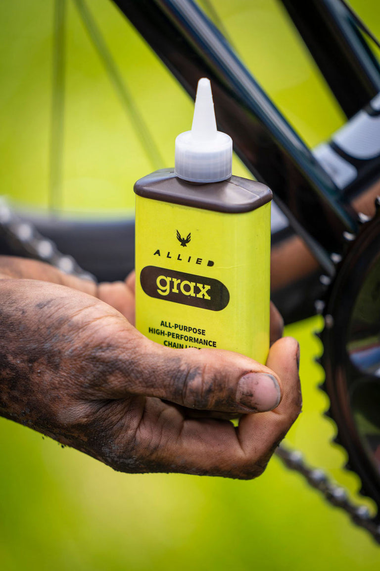 Allied Cycle Works Introduces GRAX Chain Lubricant - Pinkbike